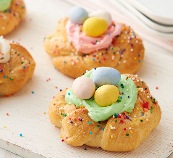 Easter Crescent Wreaths