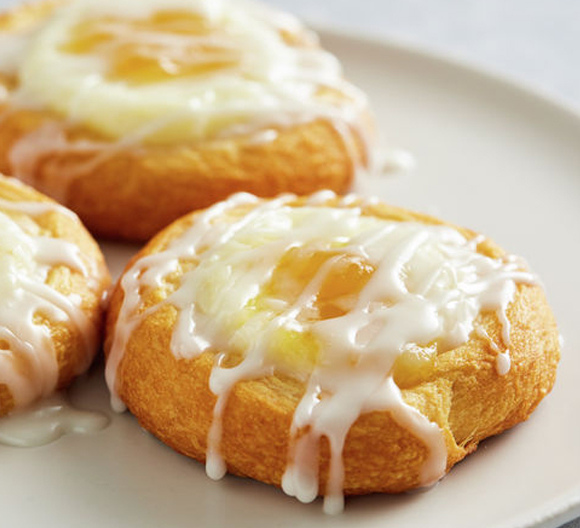 Lemon-Cream Cheese Crescent Danishes