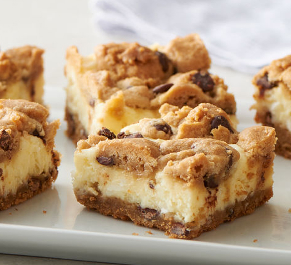 Chocolate Chip Cheesecake Bars
