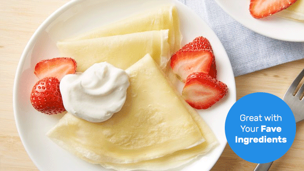 You won't believe how easy it is to make crepes