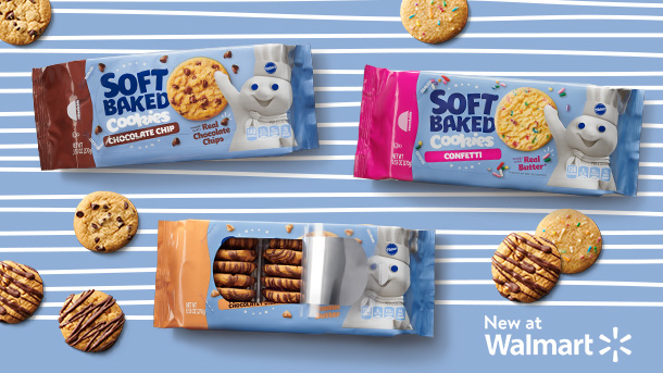 New! Pillsbury Soft Baked Cookies