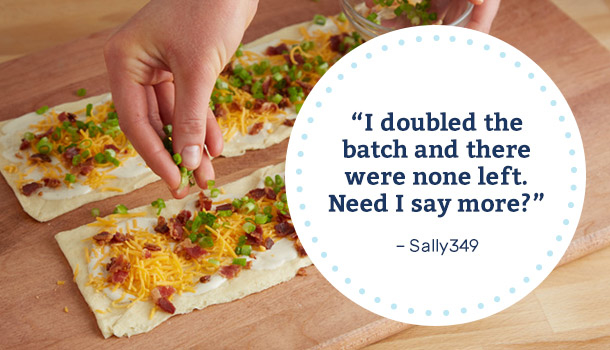 Bacon-Cheddar Pinwheels