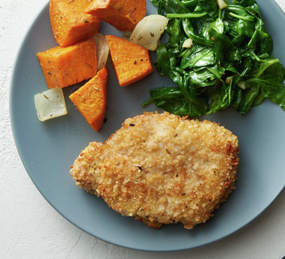 Air Fryer Italian Pork Chops for Two
