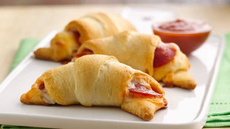 Pepperoni Pizza Crescent Rolls