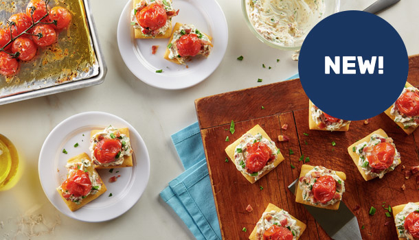 BLT Crescent Tartlets