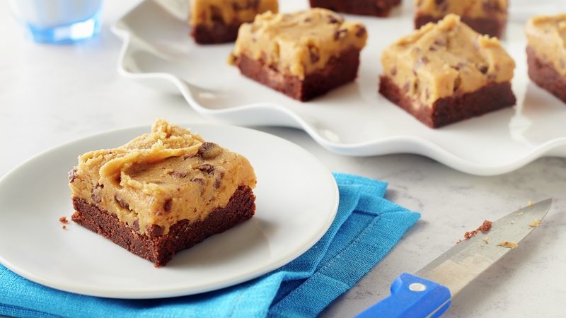 Our NEW Cookie Dough Brownie Recipe