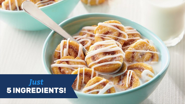 Mini Cinnamon Rolls Cereal