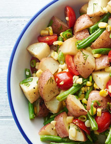 Roasted Vegetable Potato Salad