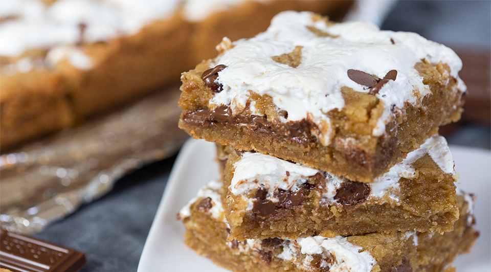 S'mores Blondies