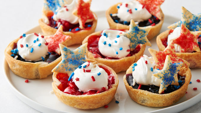 Red, White and Blue Treats