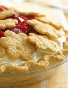 Strawberry Marshmallow Pie