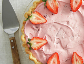 Strawberry Fluff Pie