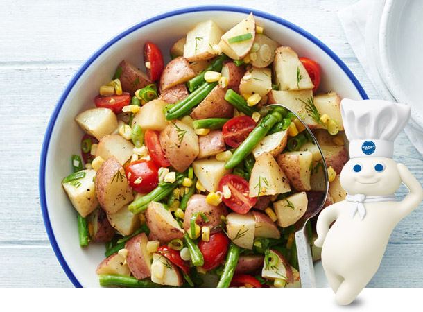 Roasted Vegetable Potato Salad