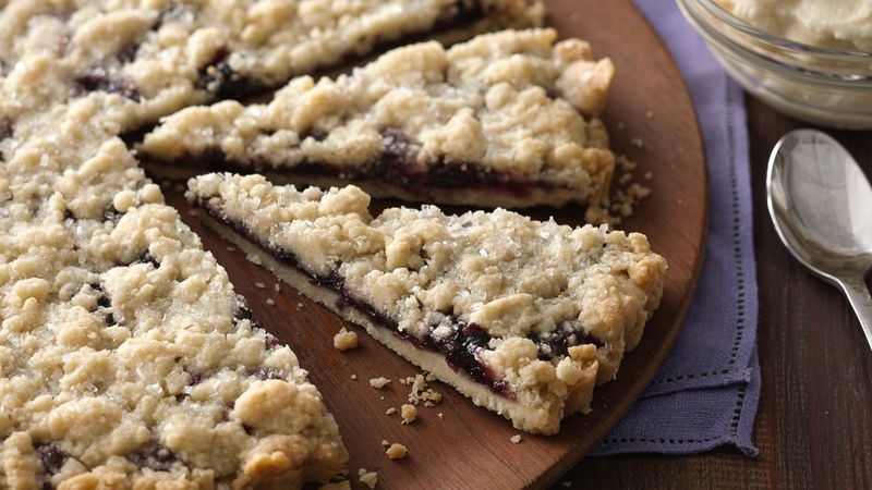 Berry Filled Shortbread Brunch Tart