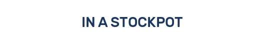 IN A STOCKPOT