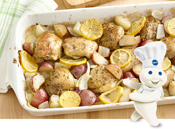 Fuss-Free Lemon Chicken with Potatoes