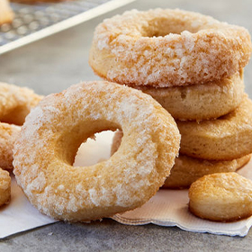 Baked Sugar Doughnuts