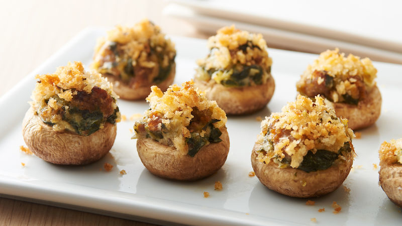 Simple Stuffed Mushrooms