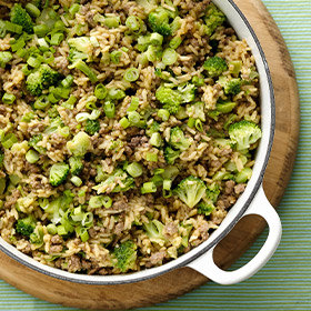 One-Pot Ten-Minute Beef and Broccoli