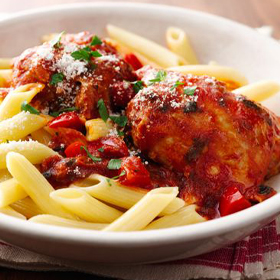 Slow-Cooker 3-Ingredient Italian Chicken