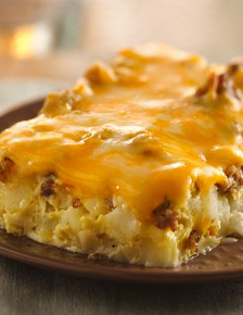Overnight Tex-Mex Egg Bake