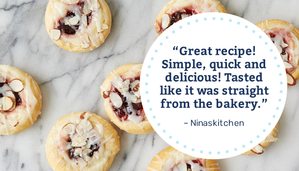 Great recipe! Simple, quick and delicious! Tasted like it was straight from the bakery. - Ninaskitchen