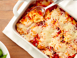 Speedy Ravioli Bake