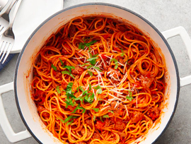 One-Pot Creamy Spaghetti