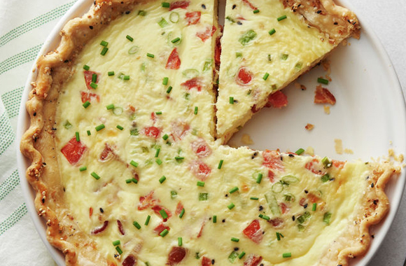 Everything Bagel Quiche