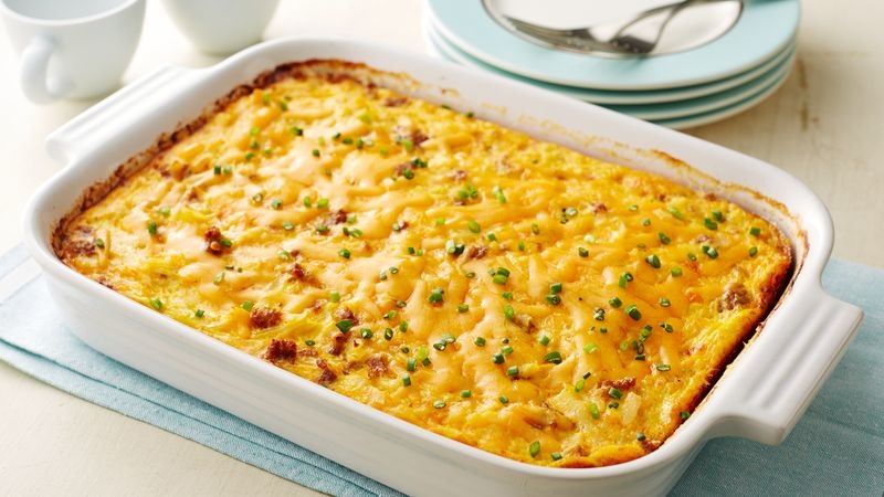 Overnight Country<br>Sausage and Hash Brown Casserole