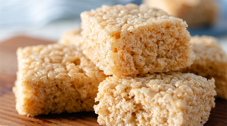 Salted Brown Butter Crispy Treats