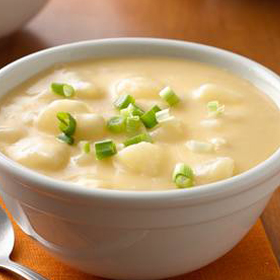 Cheesy Potato Slow-Cooker Soup
