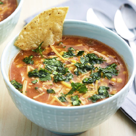 Slow-Cooker Chicken Enchilada Soup