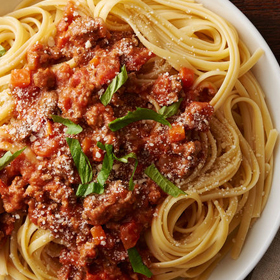 Slow-Cooker Beef Bolognese