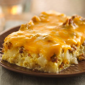 Overnight Tex-Mex Egg Bake