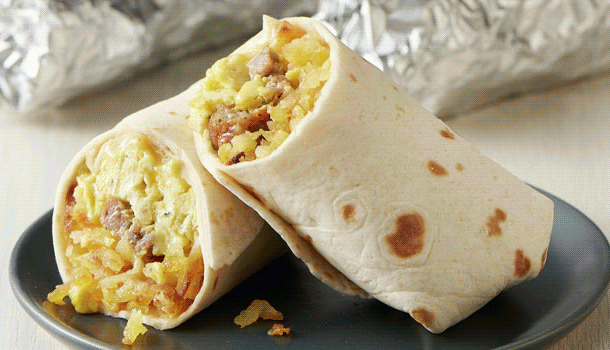 Easy Breakfast Burritos