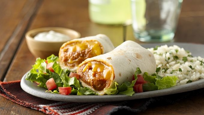 Classic Bean and Cheese Burritos