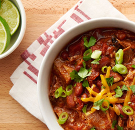 5-Ingredient Slow-Cooker Pulled Pork Chili