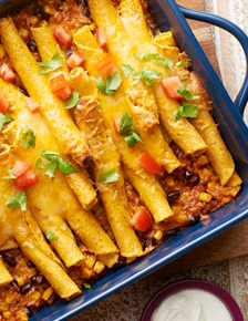 Beef Taquito Casserole