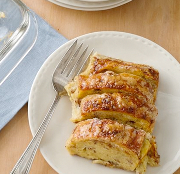 Overnight Cinnamon Roll French Toast Bake