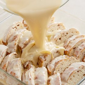 Overnight Cinnamon Roll French Toast Bake