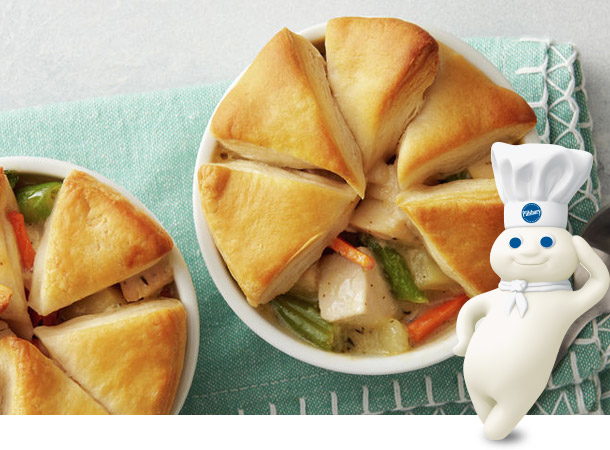 Chicken Pot Pie with Biscuits