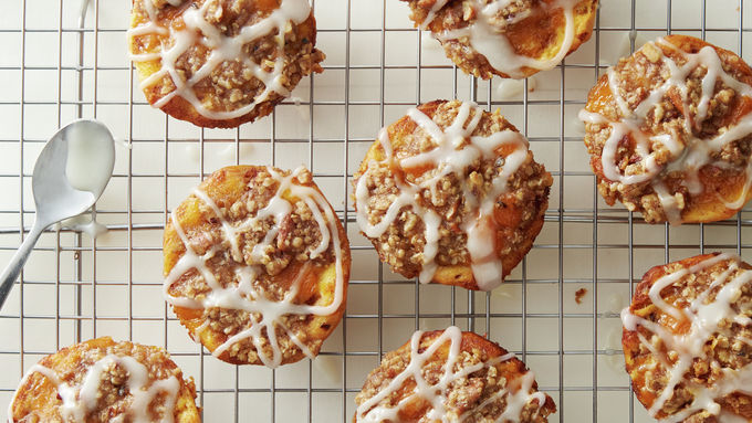 Streusel-Topped Pumpkin Pie Cups