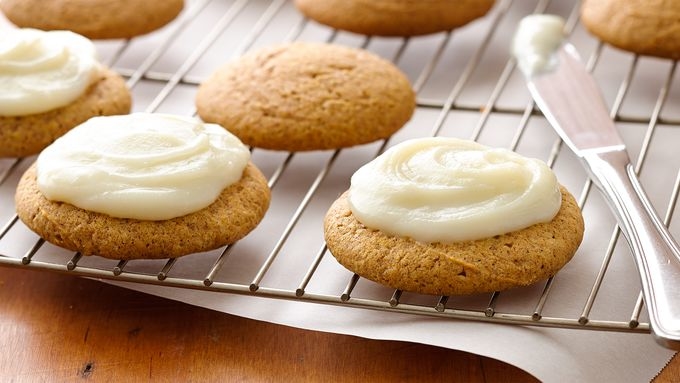 Pumpkin Sugar Cookies