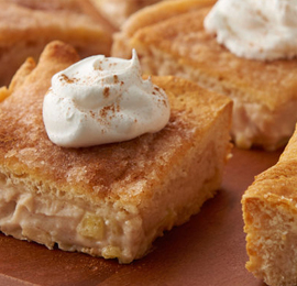 Apple-Cinnamon Cheesecake Bars