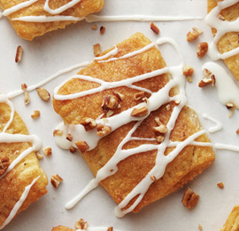 Air Fryer Pumpkin-Cream Cheese Crescent Pockets