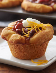 Chili Cheese Dog Biscuit Cups
