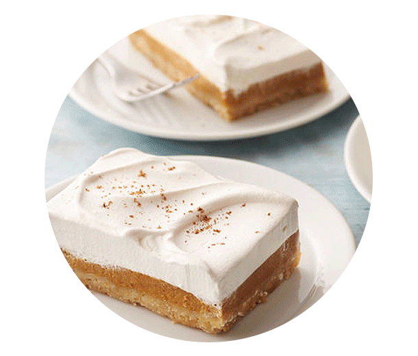 Creamy Pumpkin Spice Bars