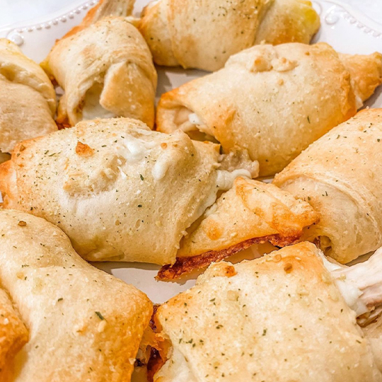 Chicken & Cheese crescent rolls