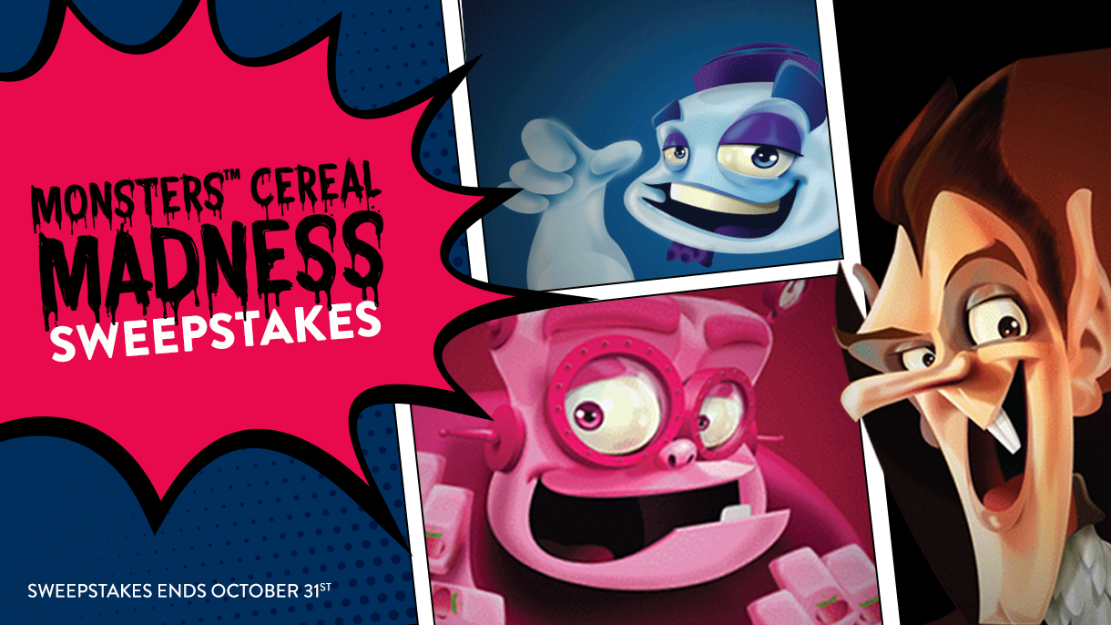 Monsters Cereal Madness Sweepstakes